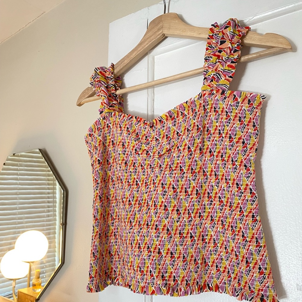 Maeve Ruched Tank Top
